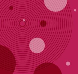 pink, red, and white circles