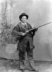 Third Baseman Calamity Jane stops basethieves dead in their tracks. Calamity Jane