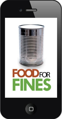 Tweet your donations to #FoodforFines, win gift cards from KC restaurants! Food for Fines iPhone