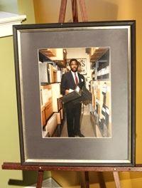 The spirit of founder Horace Peterson lives on in the newly open Black Archives. Horace Peterson portrait