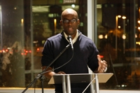 Derrick Barnes is aiming for a new audience with his latest book. Derrick Barnes is aiming for a new audience with his latest book.