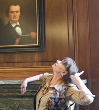Want a room at the Library? Go through Sue. Sue Sanders