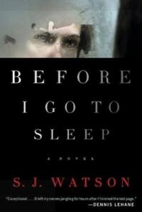 Christine Lucas suffers from amnesia and wakes every morning to a fresh, new day, literally. Before I Go To Sleep by S. J. Watson