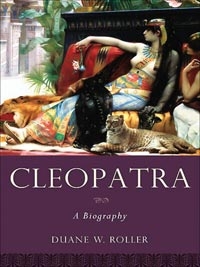 <em>Cleopatra</em> author Duane Roller speaks at the Library on Sept. 30.