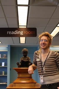 Wick Thomas guards free speech in our reading rooms. Wick Thomas