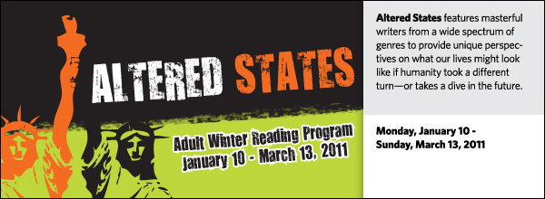 Statue of Liberty on neon green background