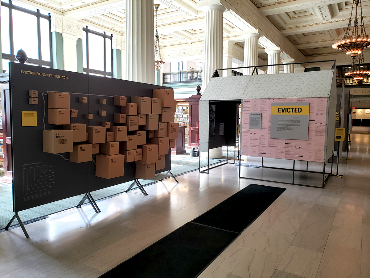 evicted exhibit