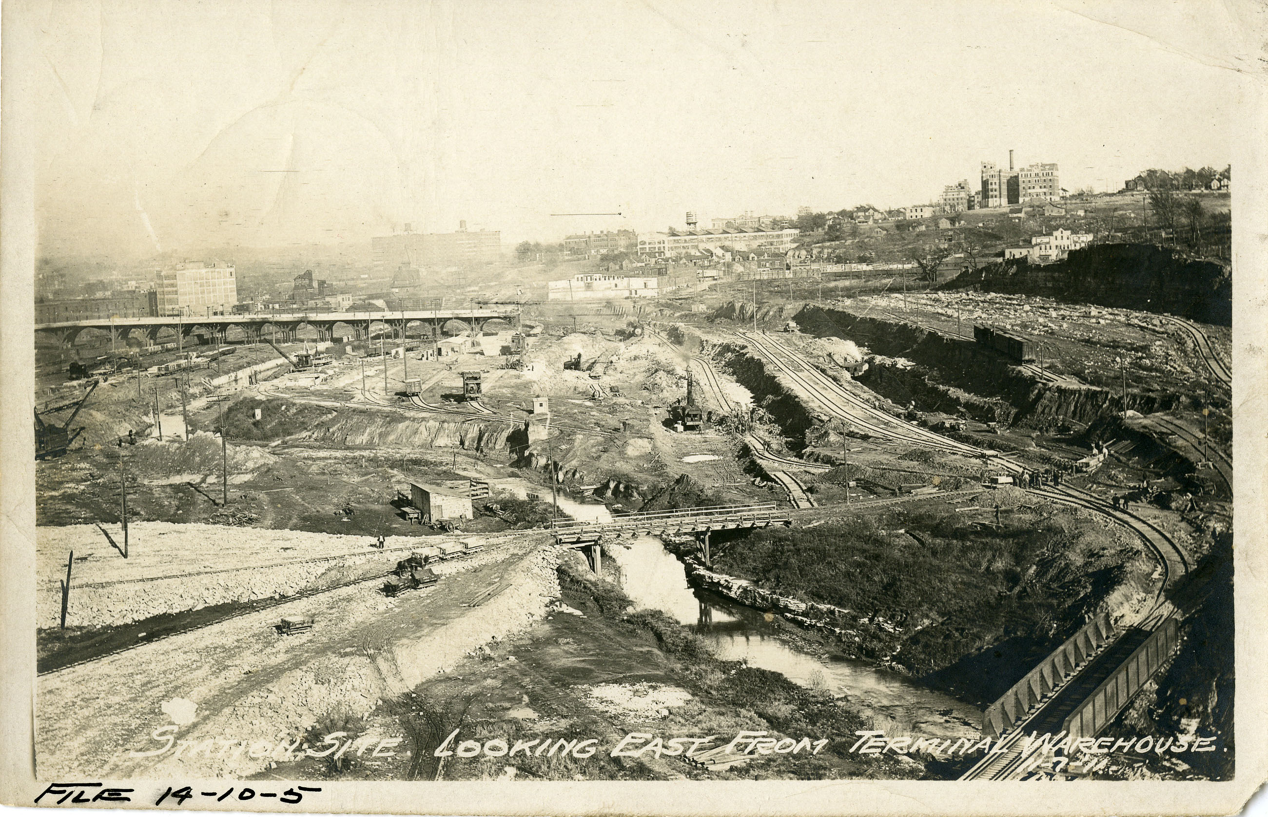 Union Station construction site