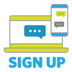 sign up