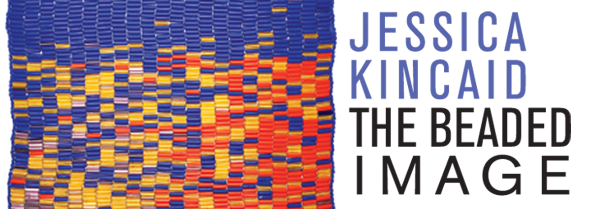 The Beaded Image The Library’s latest exhibit commemorating the 20th anniversary of the Charlotte Street Foundation features the work of Kansas City-area artist Jessica Kincaid – best known for her visionary and surreal imagery, scenes of nature, and abstract compositions in beaded tapestries.