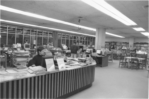 Library interior