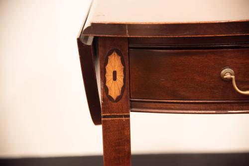 19th century Side Table, detail