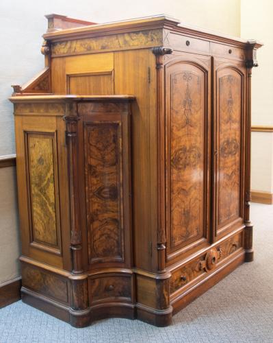 Victorian Cabinet, side view