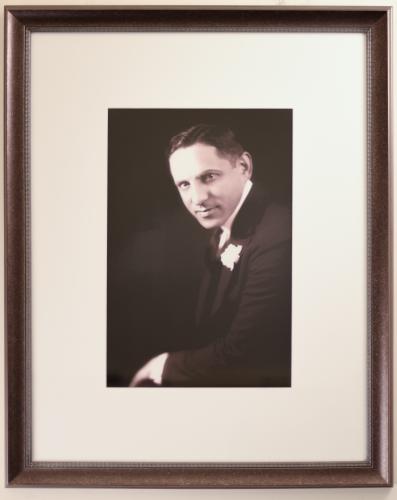 Portrait of Gus Edwards with Carnation