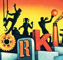 silhouettes of workers