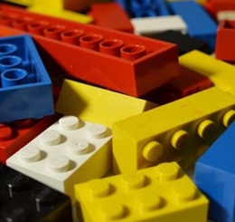 pile of LEGO bricks