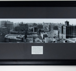 A panoramic view of Kansas City from 9th and Main