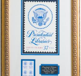 First Day Presidential Stamps, August 2005