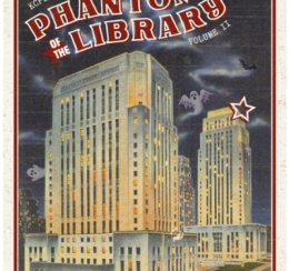 The cover of the "Phantoms of the Library' zine