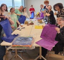 Teen Leaders of Today (TLOT) gathers at the Library.