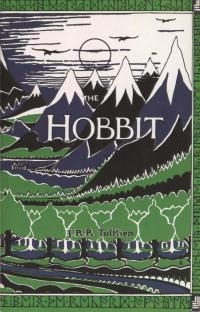 <em>The Hobbit</em> began Tolkien's epic saga The Hobbit book cover