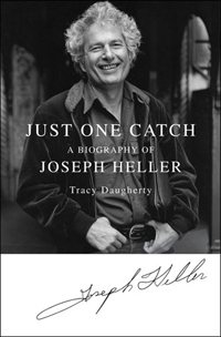 Heller biographer Tracy Daugherty speaks at the Central Library on Wednesday, October 26. Just One Catch book cover