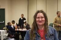 Mild-mannered librarian by day, Gabi Otto gets "irie" every Sunday on KKFI.