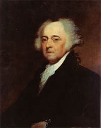 Portrait of John Adams by Asher B. Durand