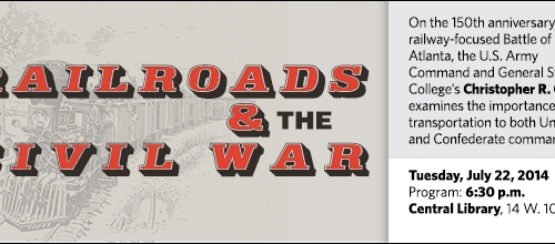 newspaper image of train